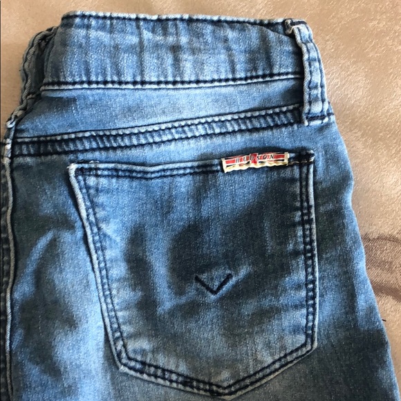 Cute blue ripped Hudson jeans - Picture 2 of 5